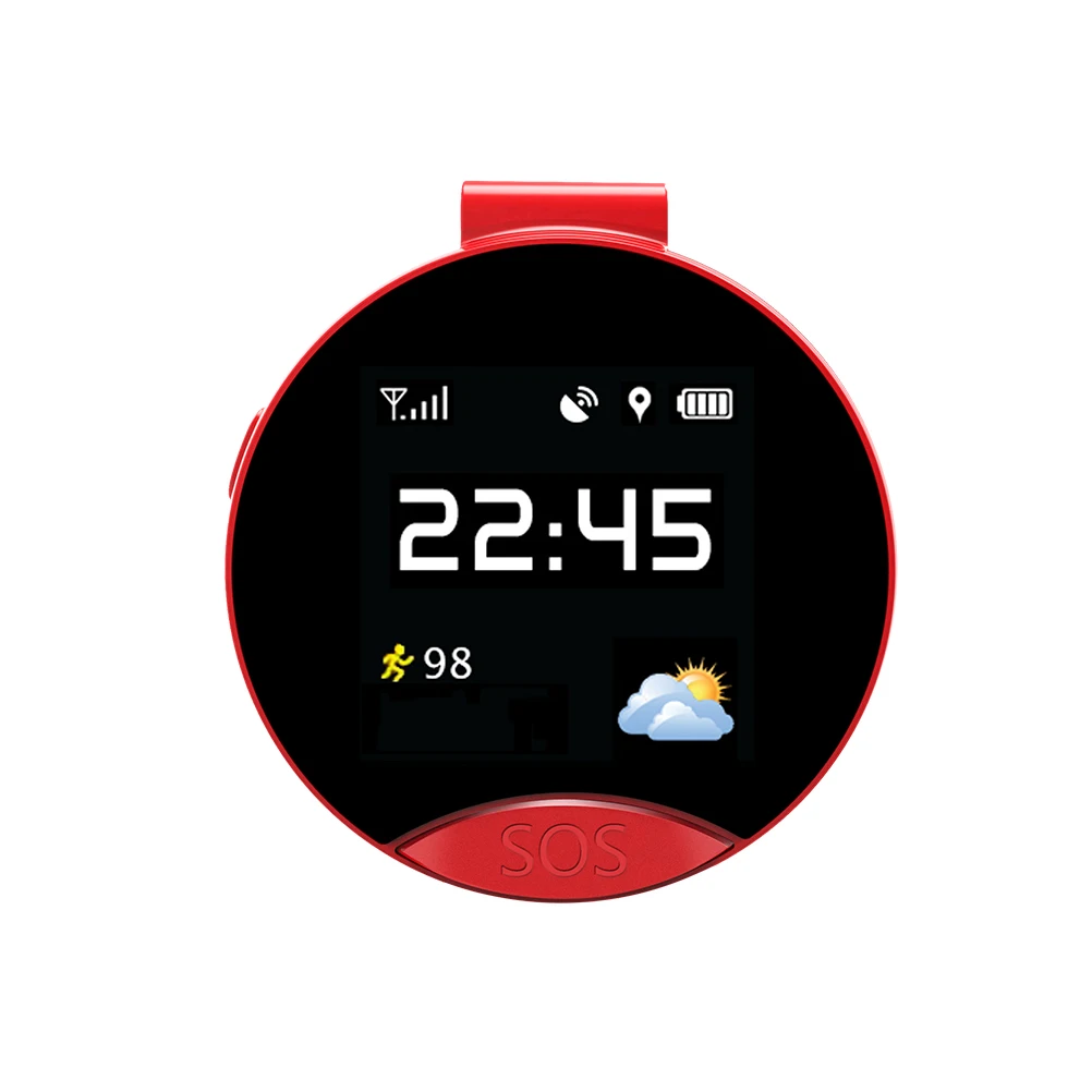 Последние S9 Smart gps позиционирования карманные часы один ключ двусторонней вызова