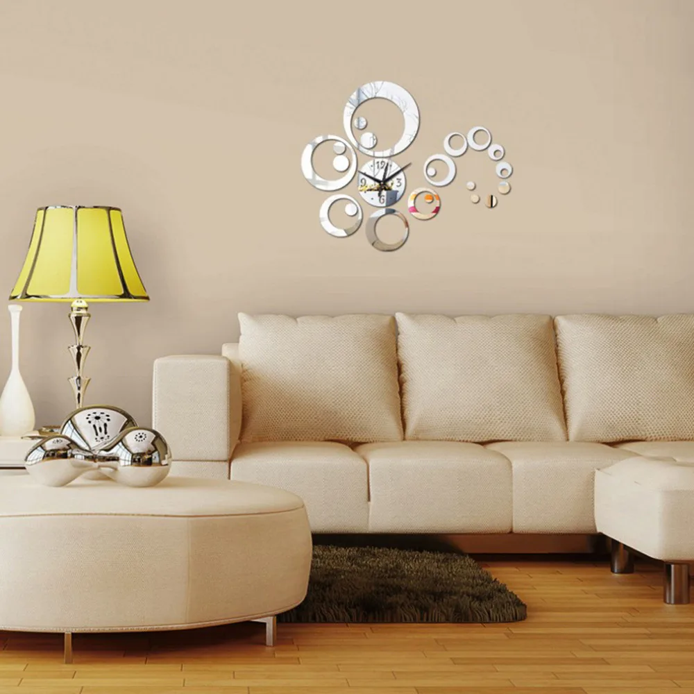 2017 Hot Mirror Sticker 3d Acrylic Wall Stickers Home