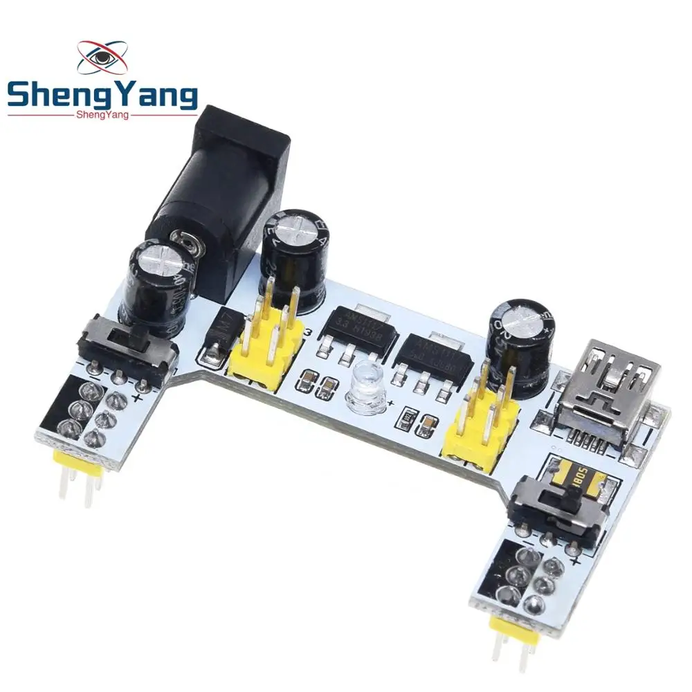 Белая макетная плата ShengYang MB102 модуль питания 3 В 5 для arduino без пайки 1 шт. |