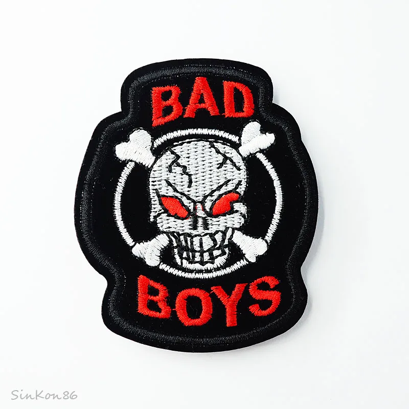 BAD BOYS Size: 6 2x7 7 см значки DIY нашивки джинсовая сумка шляпа одежда швейное украшение