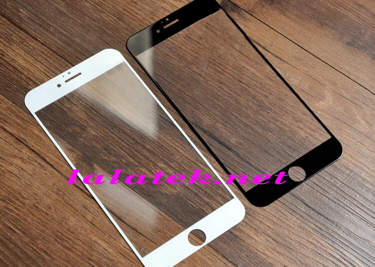 MLLSE красочные полное покрытие 2.5D Закаленное стекло для iPhone 6 4," Защитная пленка Противоударная Розничная коробка