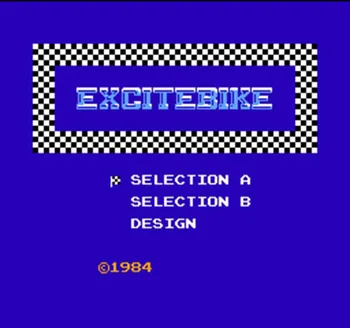 

Excitebike Region Free 8 Bit Game Card For 72 Pin Video Game Player