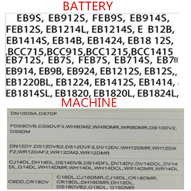 220-240V Зарядное устройство используется UC18YG для экскаватора HITACHI 7,2-18 V EB914S FEB12S EB1214L EB1214S EB12B EB1414S EB14B EB1424 EB1812S BCC715 BCC915