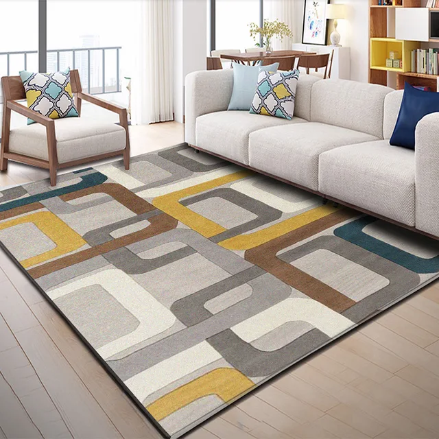 Nordic minimalist abstract Carpets for Living room rug Modern European