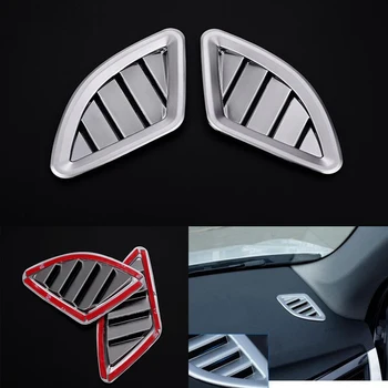 

Fit For BMW X1 E84 2016 Auto Car Interior Dashboard Upper Air Vent Outlet Trim Cover ABS Sticker 2Pcs/Set