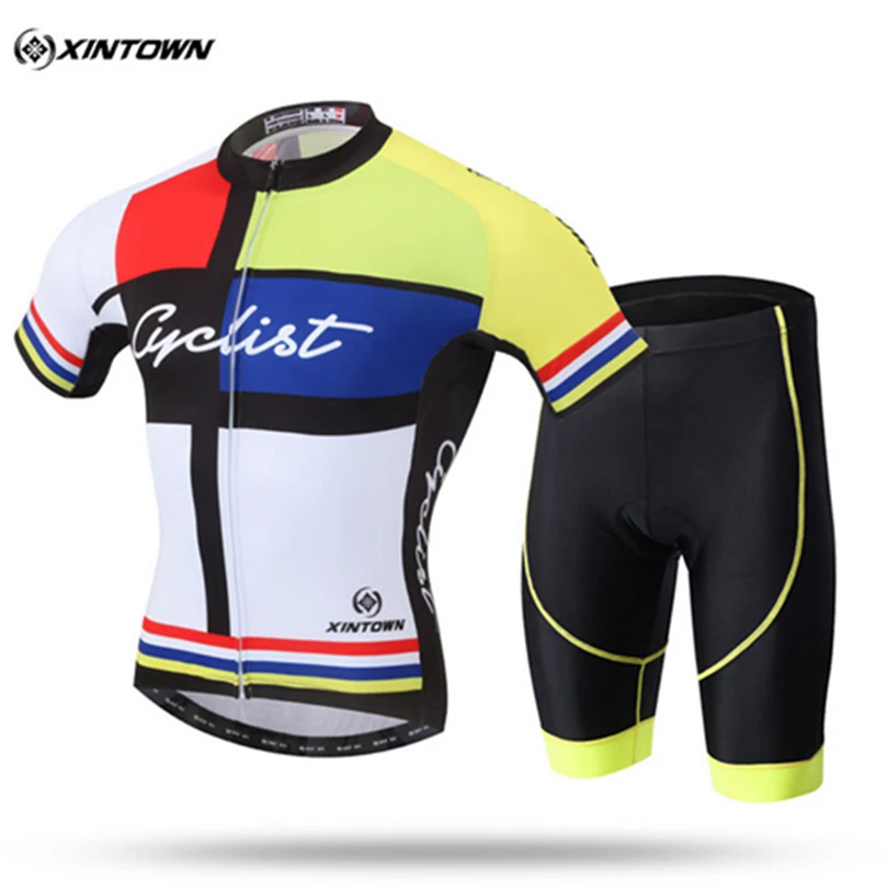 “ Jerseys de Ciclismo Ciclismo Phtxolue Homens Conjunto Maillot
