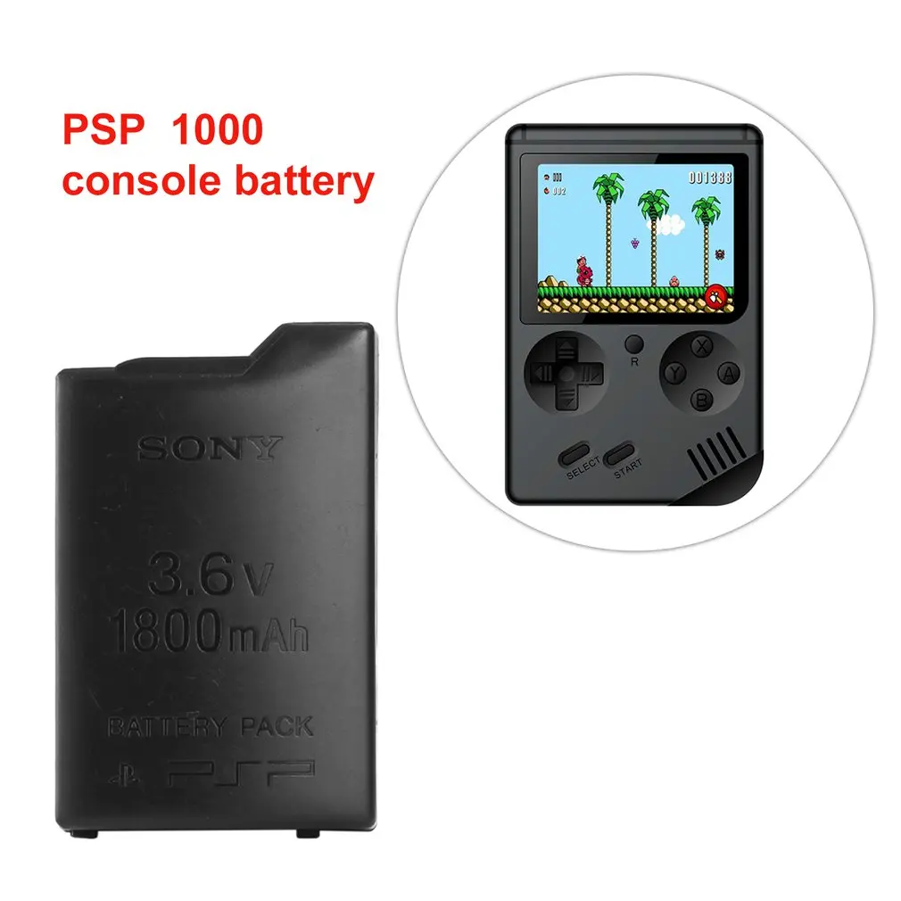 1800mAh 3,6 v Сменный аккумулятор для sony psp 1000 psp-110 консольный Аккумулятор для sony портативная консоль литий-ионная батарея