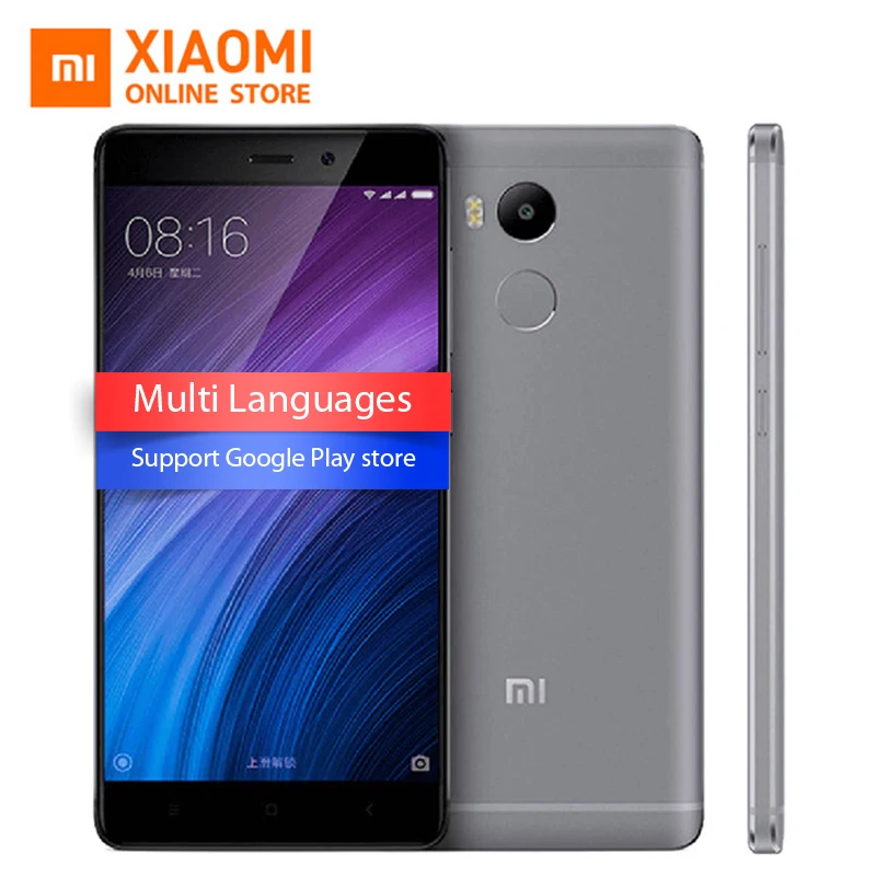 Оригинальный Xiaomi Redmi 4 Pro 3 ГБ Оперативная память 32 Встроенная мобильного телефона