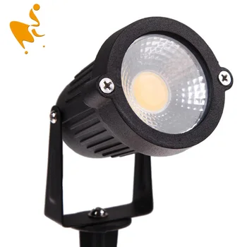 

IP65 Outdoor LED Garden Light 220V 110V 12V 24V 5W COB LED Lawn Spike Light Pond Path Landscape Spot Light Bulbs