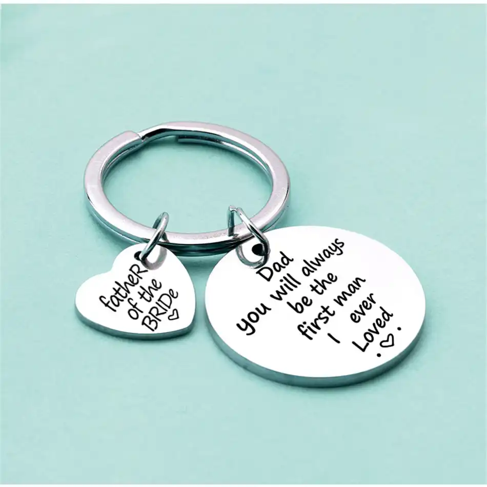 father of the bride keyring