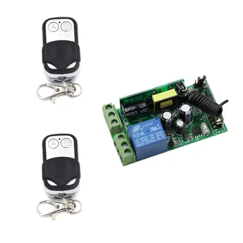 

AC 85V 110V 220V 230V 250V1CH 10A RF Wireless Remote Switch For Light Lamp LED Wide Voltage Receiver and Transmitter