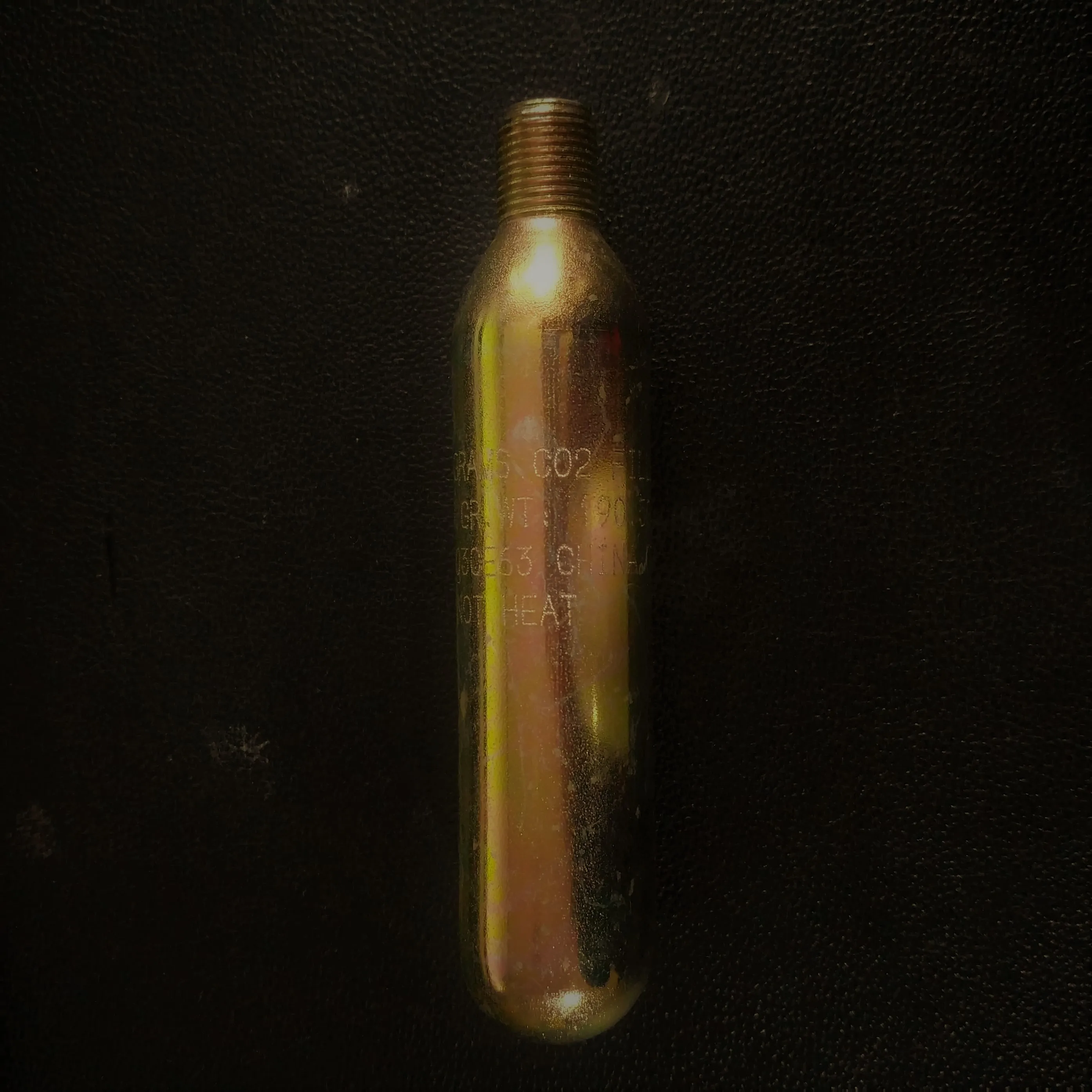 Cartucho de Gas CO2, tanque de Gas de 45 gramos para Duhan Airbag