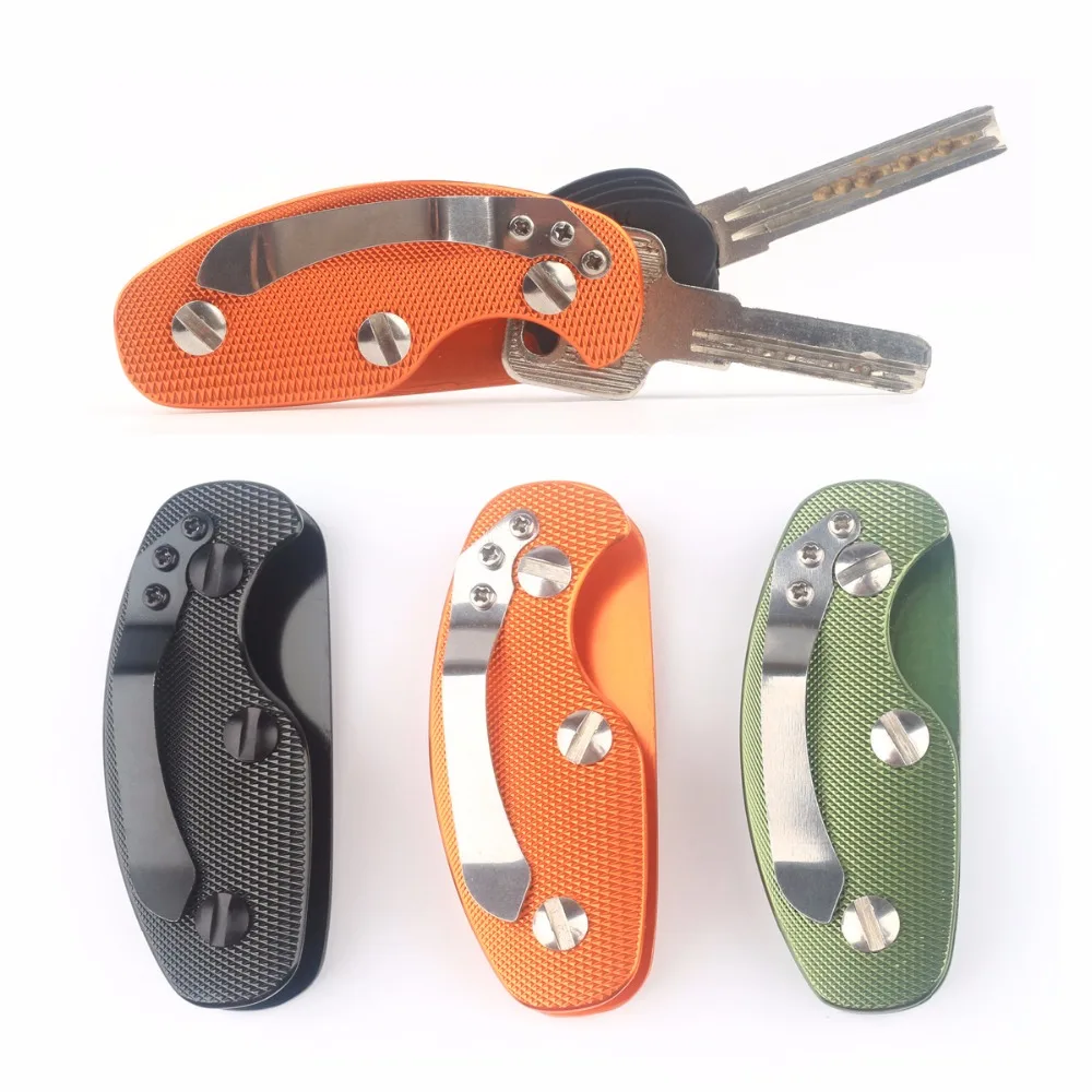 Key Organizer keychain Folder Clamp Pocket Key Collector Housekeeper