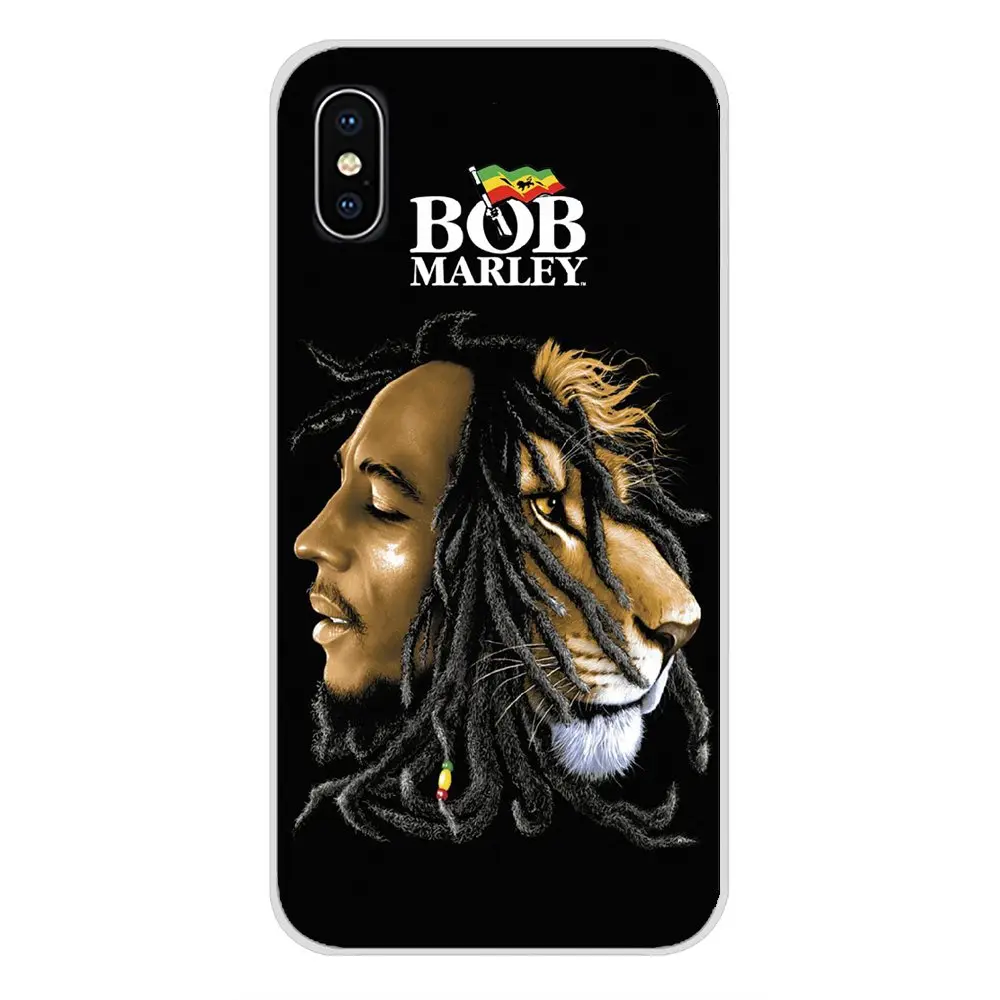 Мягкая прозрачная сумка для Huawei Mate Honor 4C 5C 5X 6X 7 7A 7C 8 9 10 8C 8X 20 Lite Pro Bob Marleys Lion Rasta