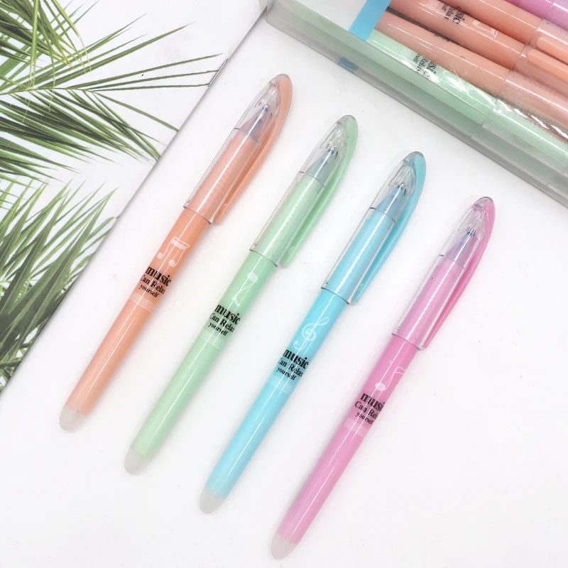 

Erasable Pen Refill 0.38mm Blue Black Magic Erasable Gel Pens for School Student Writing Tools School Supplies Stationery