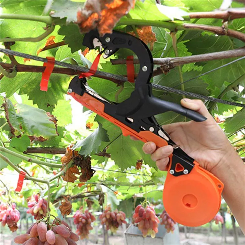 

FIRMOR Garden Plant Tapener Hand Type Tool Branch Tying Machine Tapetool Strapping Vegetable Grape Stem Gun Bind Machine