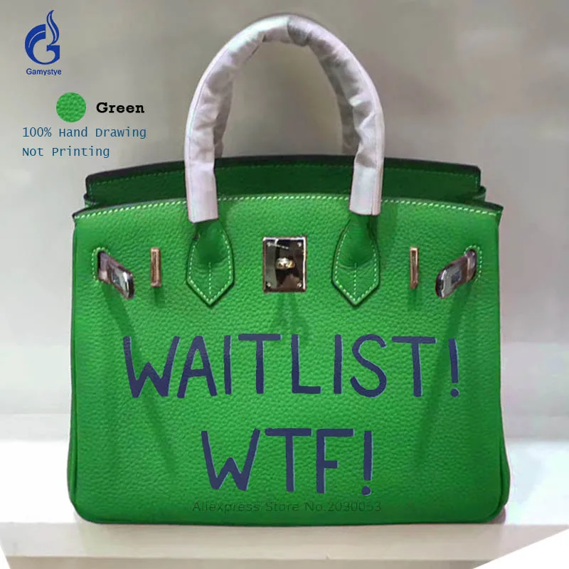 25cm Genuine Leather Bag Famous Brand Designer Women Handbag Graffiti Letter Prints Togo Leather Bag Casual Tote Crossbody Bag Y 25cm Genuine Leather Bag Famous Brand Designer Women Handbag Graffiti Letter Prints Togo Leather Bag Casual Tote Crossbody Bag Y
