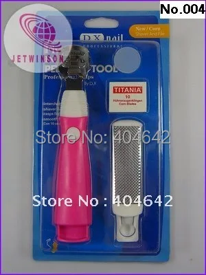 

1X Multi functional 4 in 1 Foot Scrub File Pedicure Care Double Sided Callus Nail Care Callous Cuticle Remover Pedicure Tool