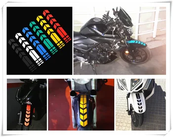 

Motorcycle shape reflective sticker wheel fender decal decoration for Kawasaki Z800 E veRsion NINJA 250 300R Z250 Z300 VERSYS