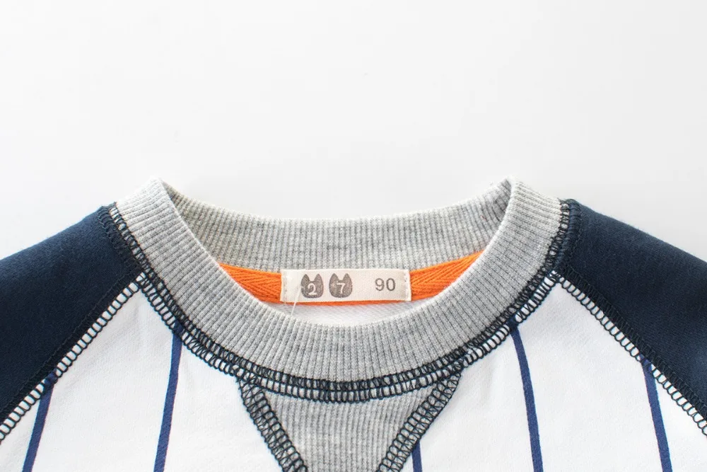 Осенний детский хлопковый свитер повседневные топы с 3D принтом монстра для мальчиков и девочек, весенняя одежда для малышей Детская одежда