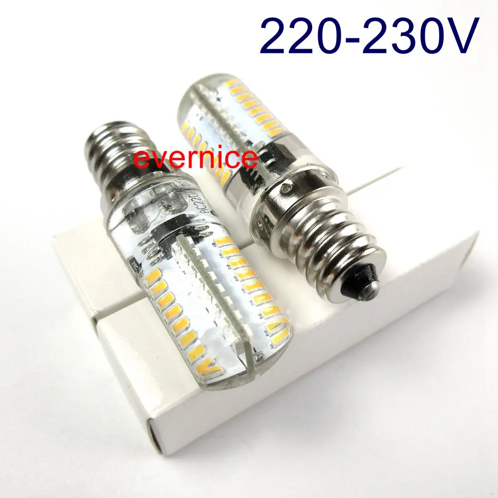 

220V Light Bulb 64 Led 7/16" Screw In Type For Bernina Bernette: 715 Mo234 334 335