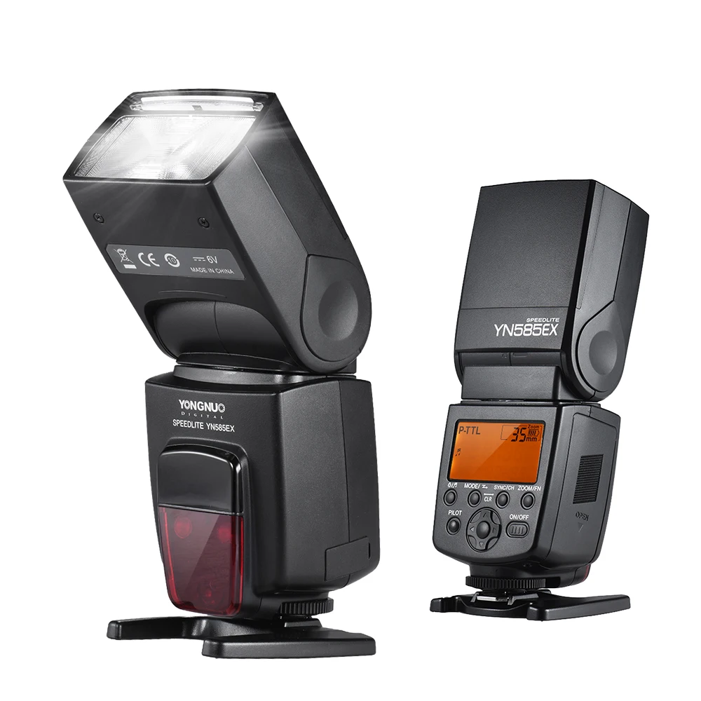 Светодиодная лампа для видеосъемки YONGNUO YN585EX P-TTL Беспроводной Вспышка Speedlite Flash Light для Pentax K-1 K-S1 K-S2 K-3 K-3II K-70 K-50 Камера Вспышка Speedlite