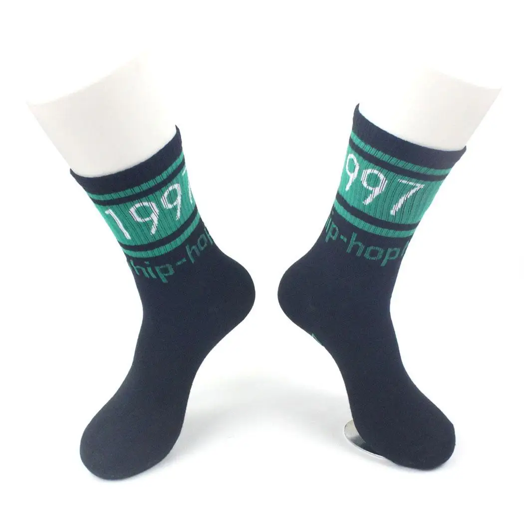 

Fashion Number Print Socks Comfortable Cotton Mid Tube Spring and Autumn Medium 0.043 kg Socks