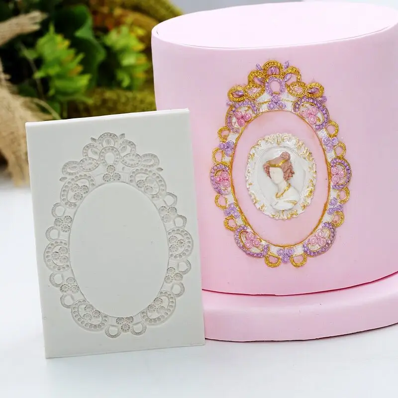 Новая рамка для фотографий в европейском стиле силиконовая форма выпечки