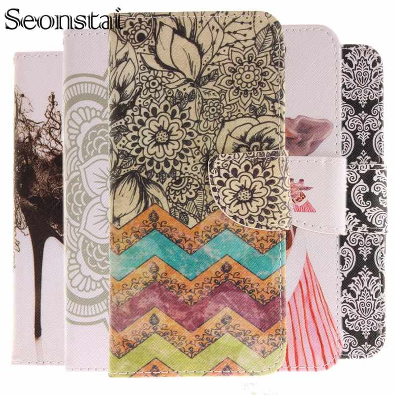 

For Huawei Honor 7A Flip PU Leather Case on for Fundas Huawei Y6 Wallet Magnetic Stand Cartoon Soft Phone Case for Y6 2018