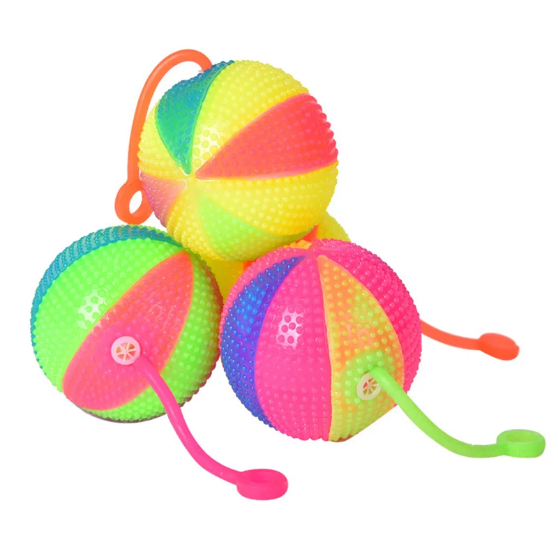 1 Pc Light Up Dancing Ball for Kids Outdoor Fun Sports Toys Color Random FJ
