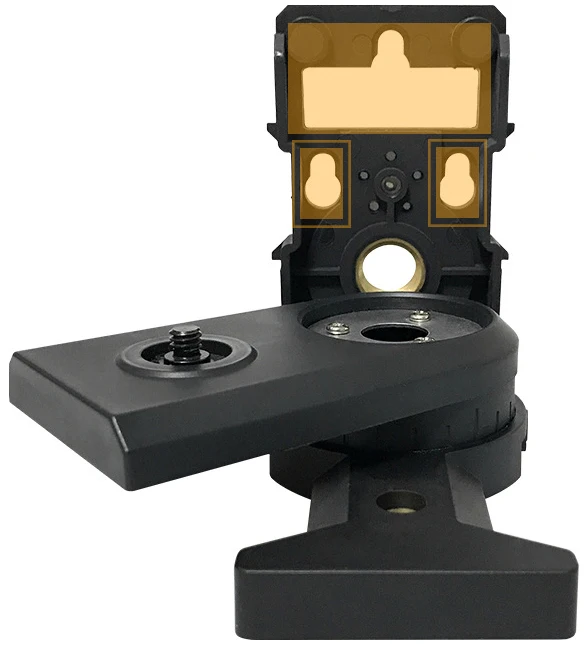 

1/4"-5/8" Magnet Wall Bracket L-shape Tripod Adapter For Universal Laser Levels