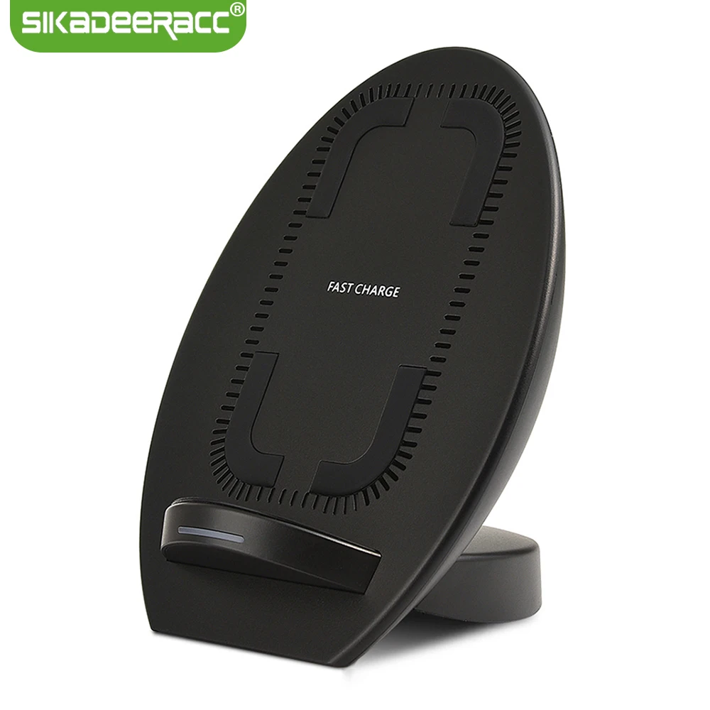 

JK68 Qi Wireless Charger Fast Charging Station For iPhone X 8 Plus Samsung Note 8 S8 Plus S7 Edge S6 LG Wireless Charger Adapter