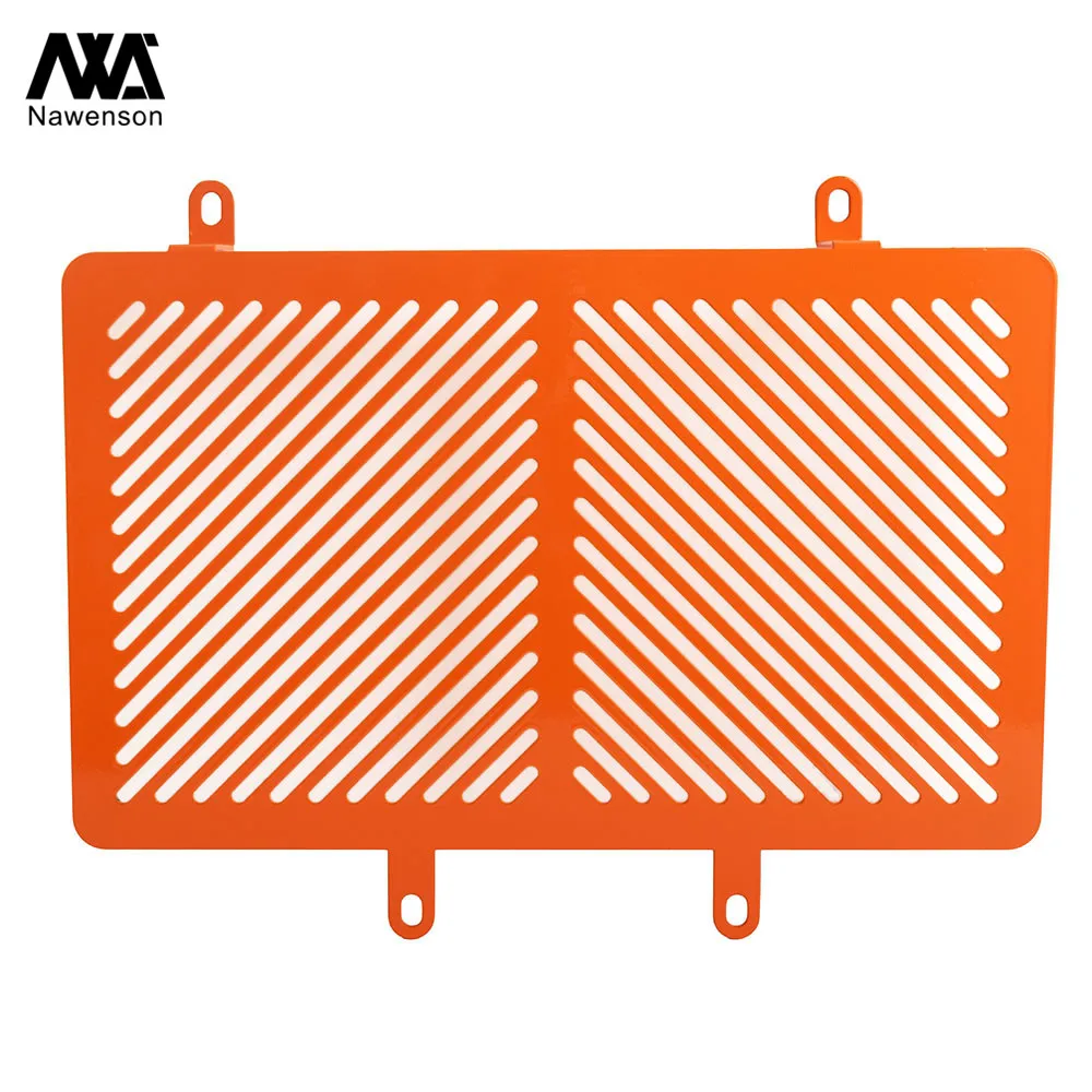

Nawenson Motorcycle Radiator Protector Aluminum Grilled Cover Guard For KTM RC125 RC200 RC390 2015-2018 2017 2016