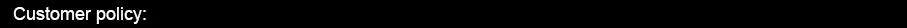 customer policy