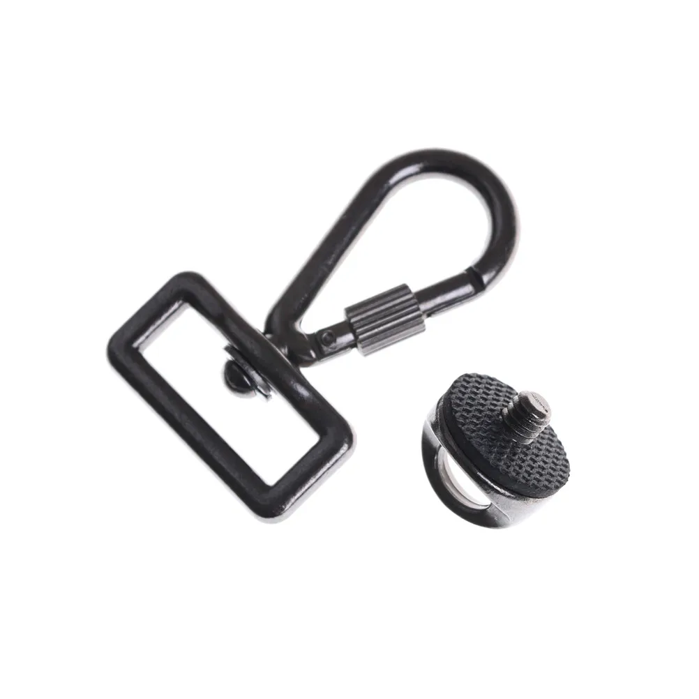 Sling Neck Strap Belt Camera Bag Case Camera 1/4" Tripod Mount+ 1/4"Hook Connecting Adapter For Shoulder Whosesale