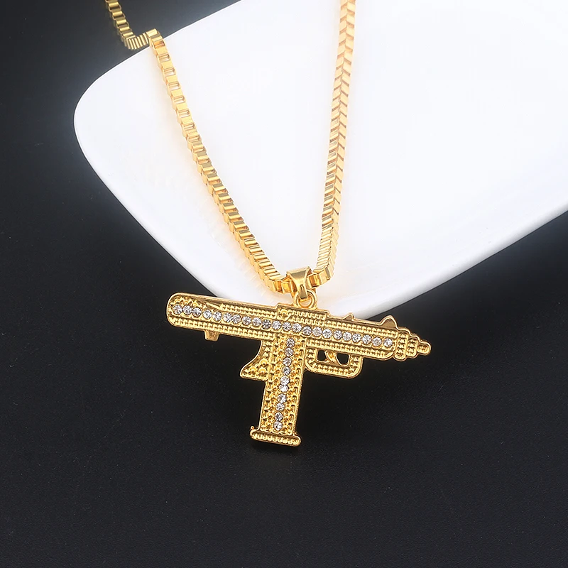 Necklace for Men New Fashion Creative Hip Hop Punk Style Shovel Pendant Necklace For Men Jewelry Gifts