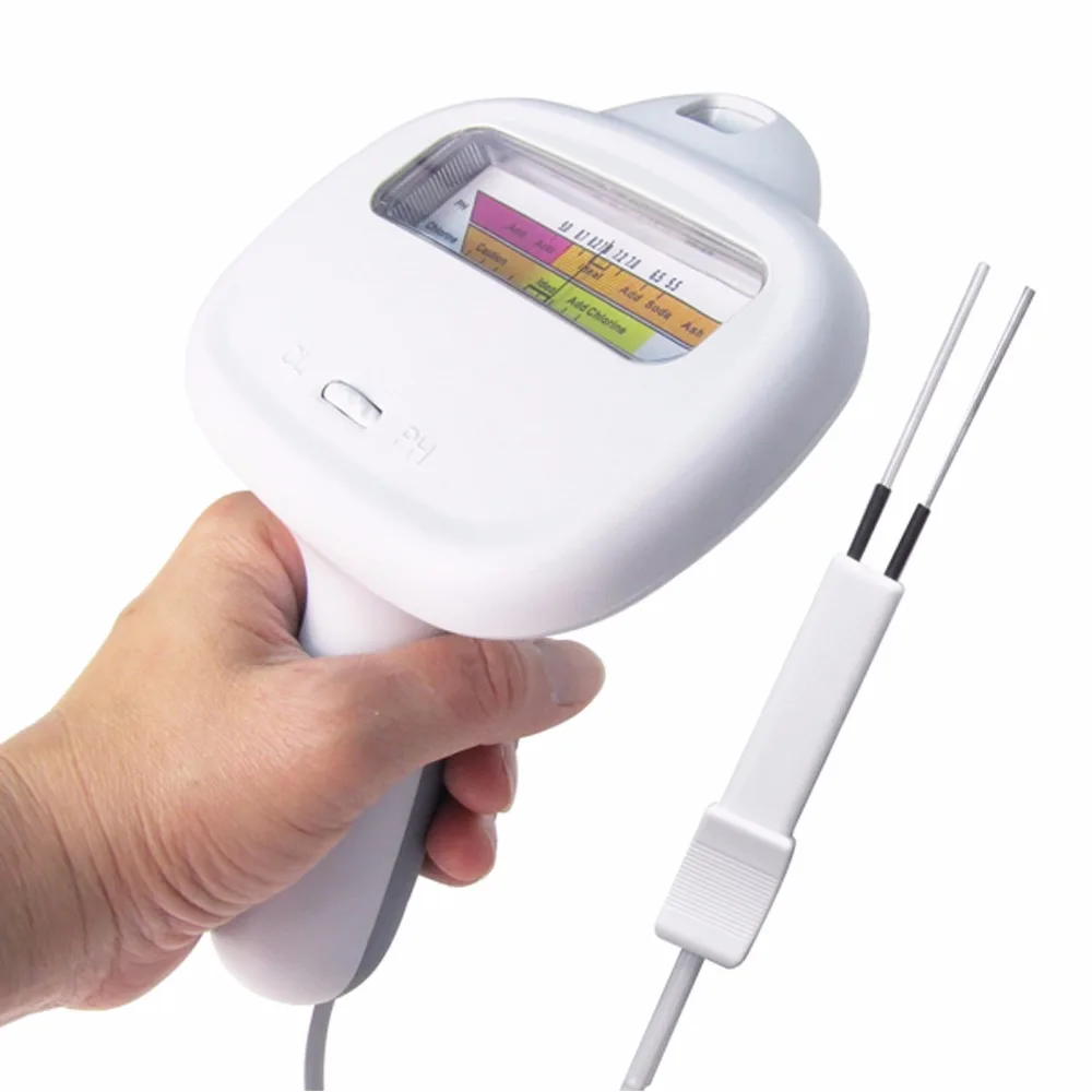 

Handheld Water pH Cl2 Chlorine Level Electro Meter Tester Swimming Pool Spa 1.2 ~ 1.7ppm Light Weight