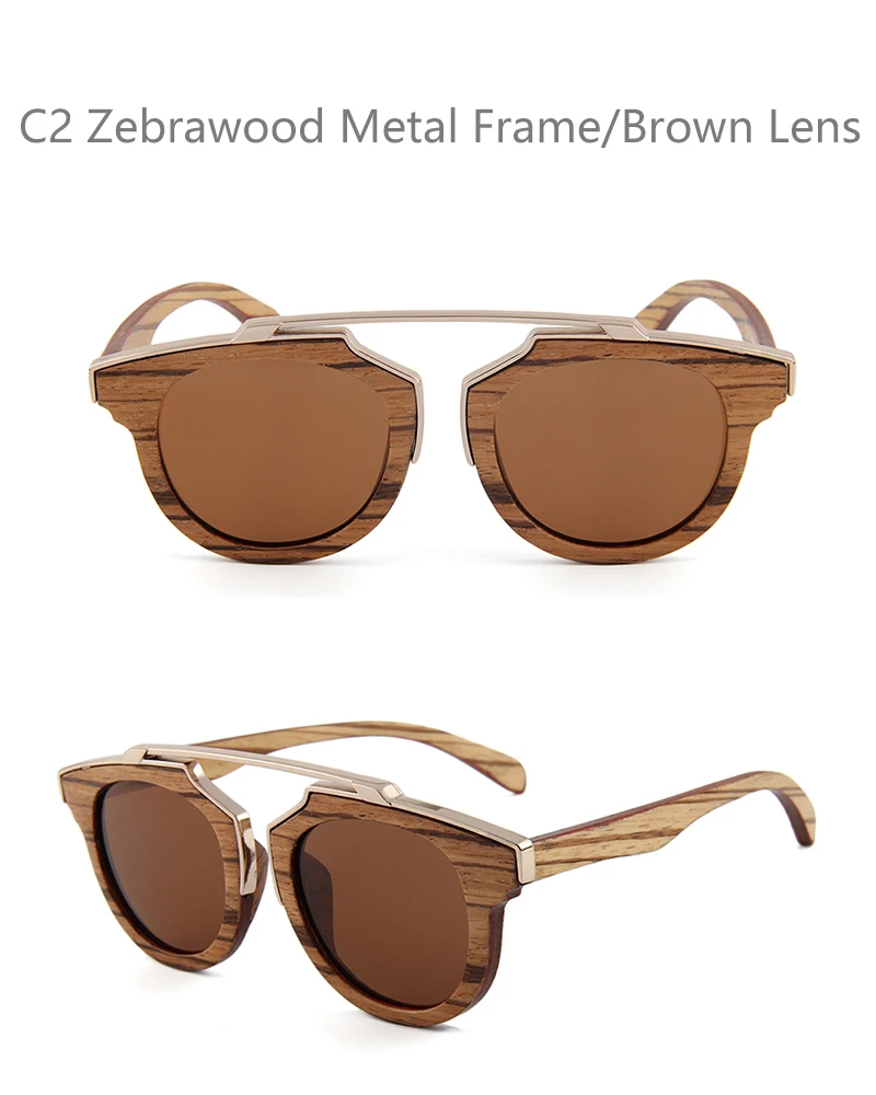 Feiseli бренд Новая мода 2019 товары ручной работы мужские стеклянные бамбуковые солнцезащитные очки es Ретро винтажная деревянная рамка очки
