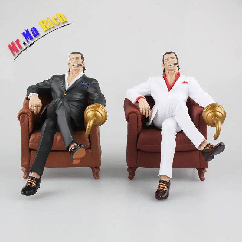 

2 Colors Anime Action Figure Zero One Piece Sir Crocodile Sofa Ver 1/9 Scale Painted Figure 13cm Pvc Model Cosplay Doll