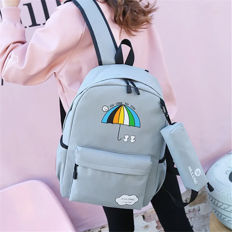 Shoulder bag female Korean fashion student bag college style travel