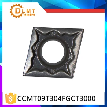 

10PCS CCMT09T304 FG CT3000 Internal Turning Tools Cermet Grade Carbide insert Lathe cutter turning insert