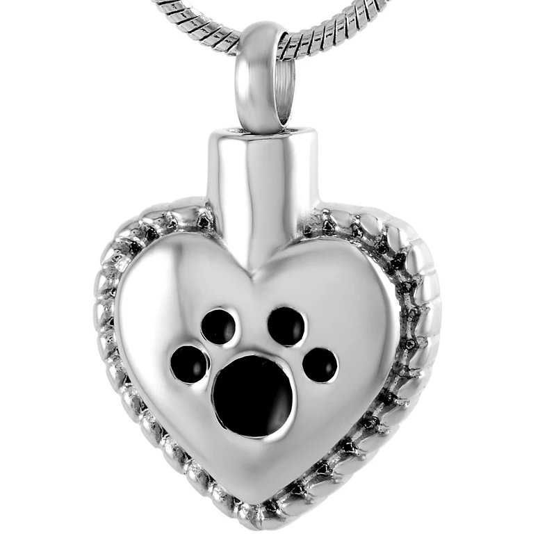 IJD8647 Silver,Gold,Rose Gold,Black Stainless Steel Paw