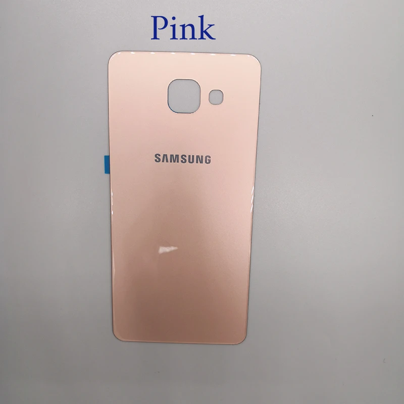 Оригинальный чехол для Samsung Galaxy A710 A710F задняя крышка с аккумулятором стеклянный