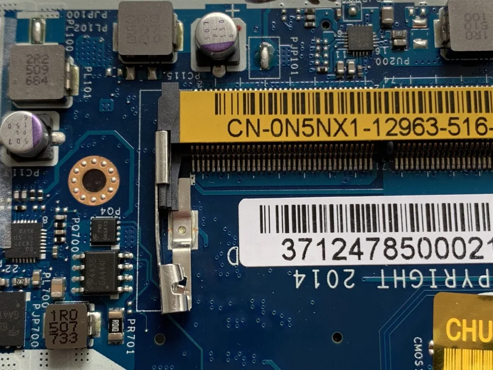 KEFU CN-0Y15C1 0Y15C1 FOR Dell Latitude E7450 Laptop Motherboard ZBU10 LA-A961P I7-5600U mainboard 100% Tested original work