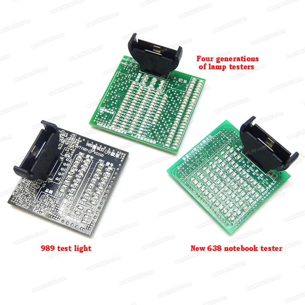 8 шт. полный набор тестер для разъема ЦП для ноутбука P89 988B 638 DDR3 тест карты три четыре пять поколения Ligt тест er