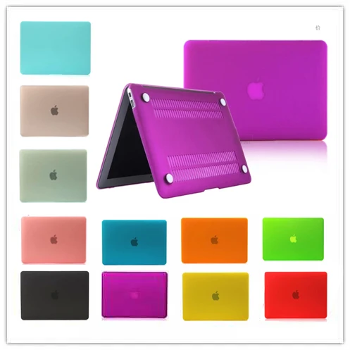  Matte Rubberized Hard Case Cover For Macbook Pro 13 15 Pro Retina 12 13 15 Air 11 13 laptop bag 
