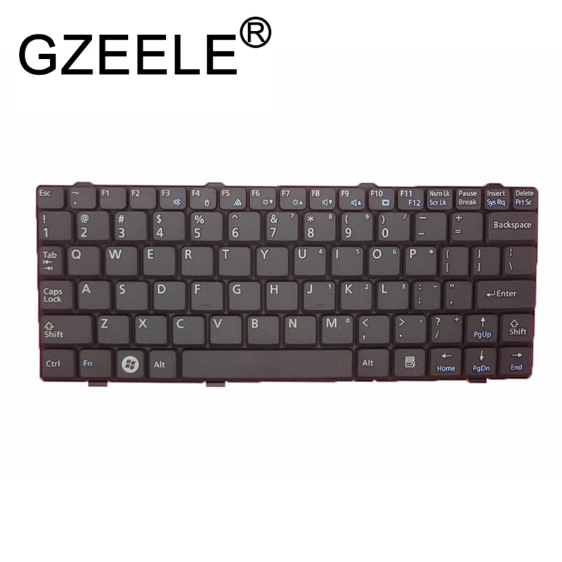  GZEELE New Laptop keyboard For Fujitsu M2010 AEJR2000020 CP432373-01 English US black