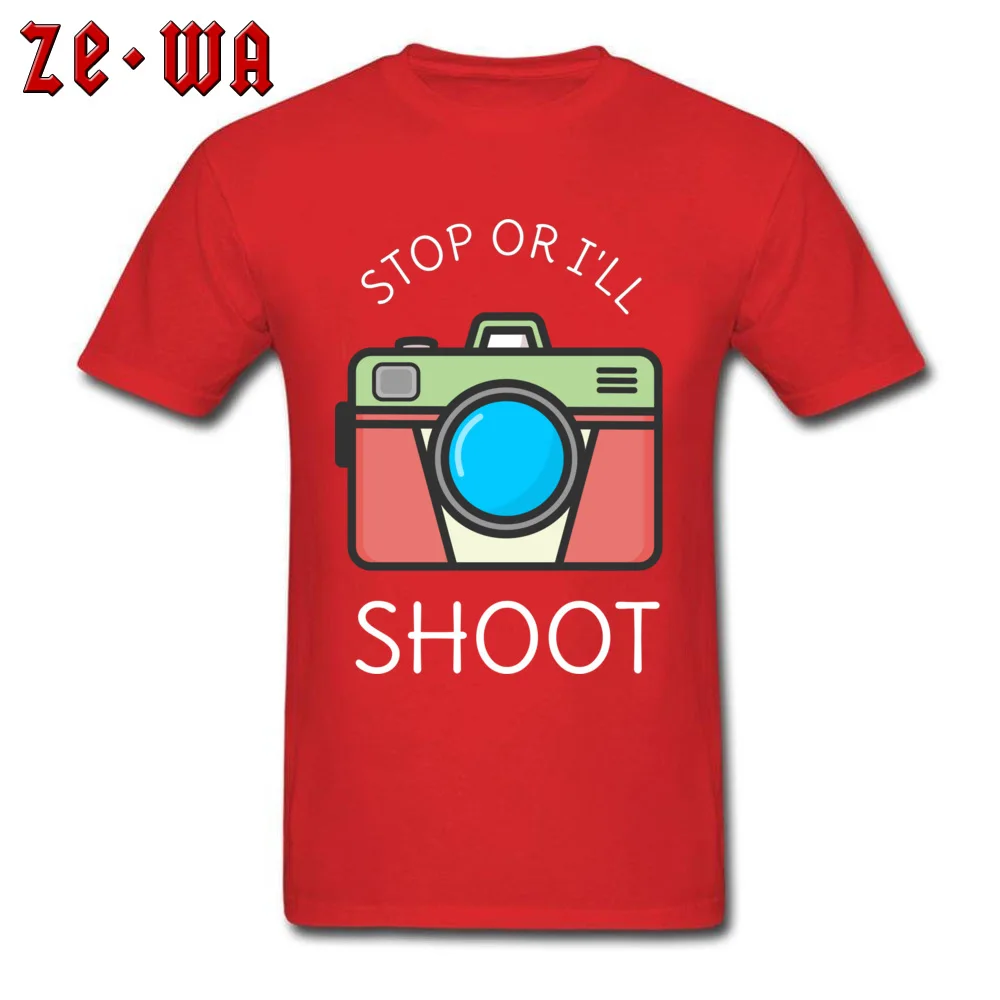 Casual Short Sleeve Tops Tees ostern Day Fashion Round Collar 100% Cotton Tops Shirt Men Top T-shirts Cool Photography Pun Cool Photography Pun red