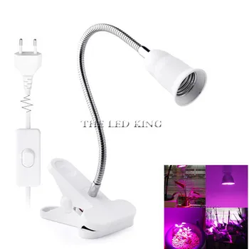 

CE&RoHs Full Spectrum LED Grow Light with 360 Degrees Flexible Lamp Holder Clip Plant Growth lamp for Indoor or Desktop Plants