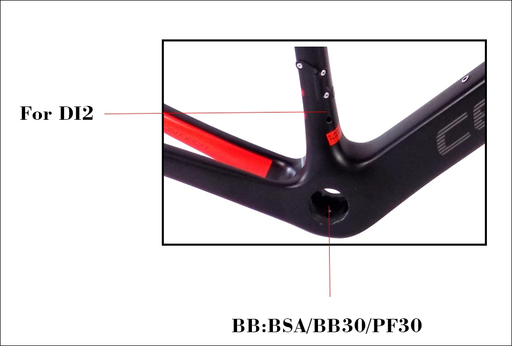 Clearance Ceccotti bicycle frame UD full carbon fiber marco bicicleta BB68 BB30 bottom bracket bicycle frame 4 Clearance Ceccotti bicycle frame UD full carbon fiber marco bicicleta BB68 BB30 bottom bracket bicycle frame 4